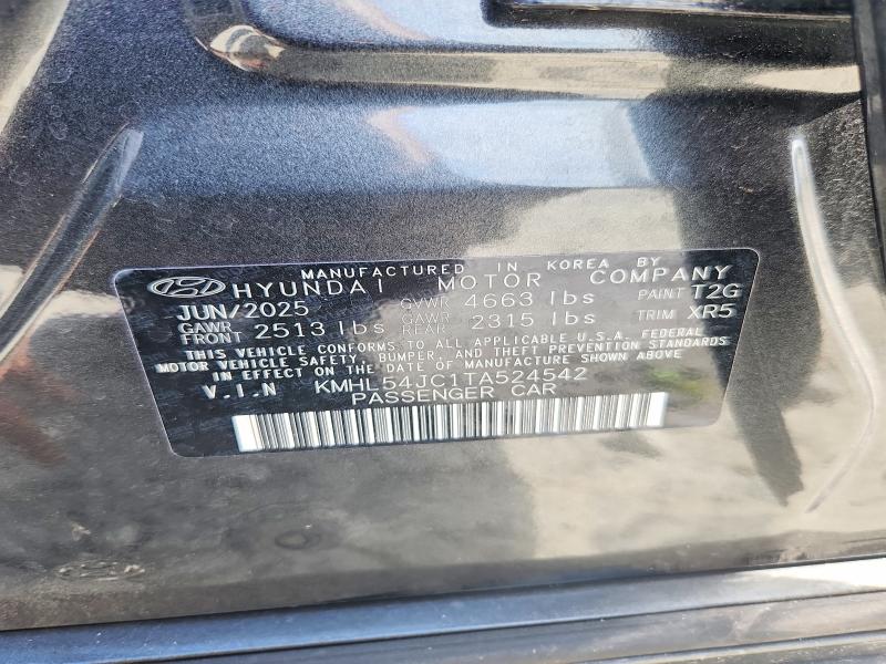 Продажа на аукционе авто 2026 Hyundai Sonata, vin: KMHL54JC1TA524542, номер лота: 56282996