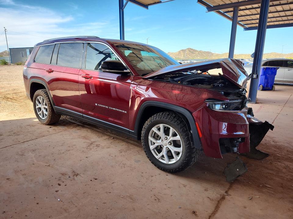56271266 :رقم المزاد ، 1C4RJKBG2P8753826 vin ، 2023 Jeep Grand Cherokee مزاد بيع