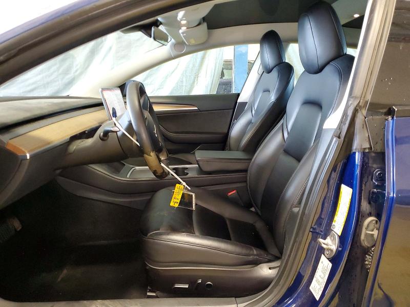 2022 Tesla Model 3 მანქანა იყიდება აუქციონზე, vin: 5YJ3E1EA7NF371011, აუქციონის ნომერი: 56705596