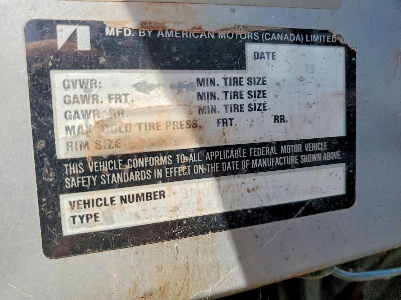 Aukcja sprzedaży 1979 Jeep Renegade, vin: J9M83AC833412, numer aukcji: 55775356