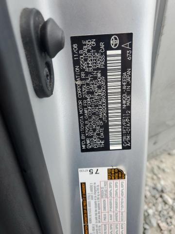 57310246 :رقم المزاد ، JTDKB20U893502459 vin ، 2009 Toyota Prius مزاد بيع