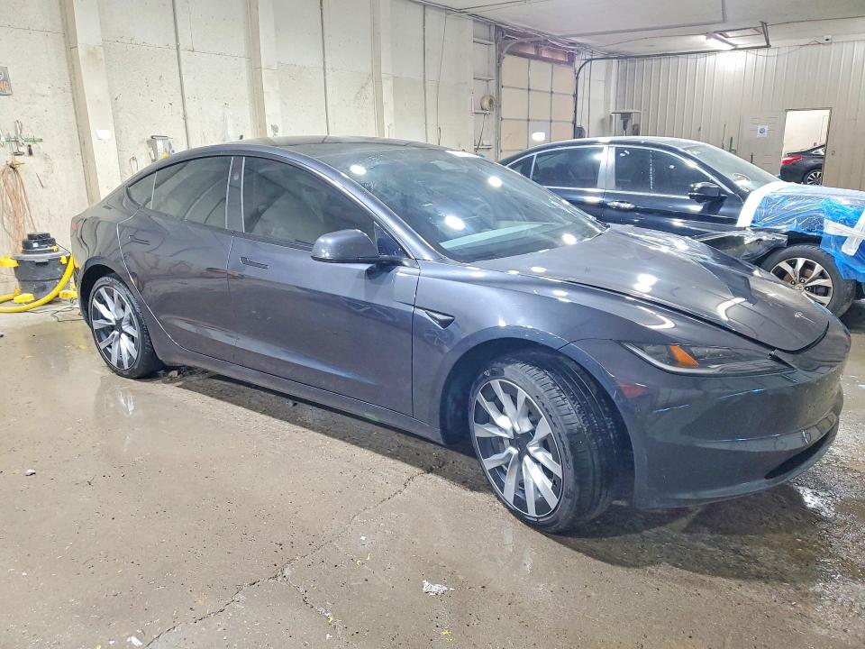 55155596 :رقم المزاد ، 5YJ3E1EB6SF053420 vin ، 2025 Tesla Model 3 مزاد بيع