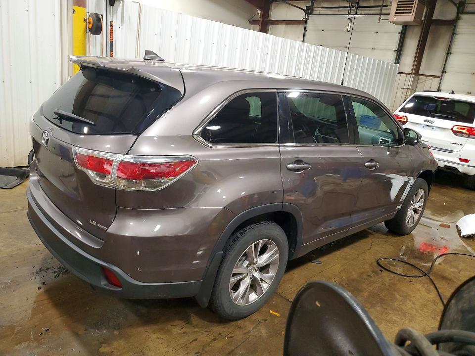 Продаж на аукціоні авто 2015 Toyota Highlander, vin: 5TDBKRFH3FS142658, номер лоту: 56445726