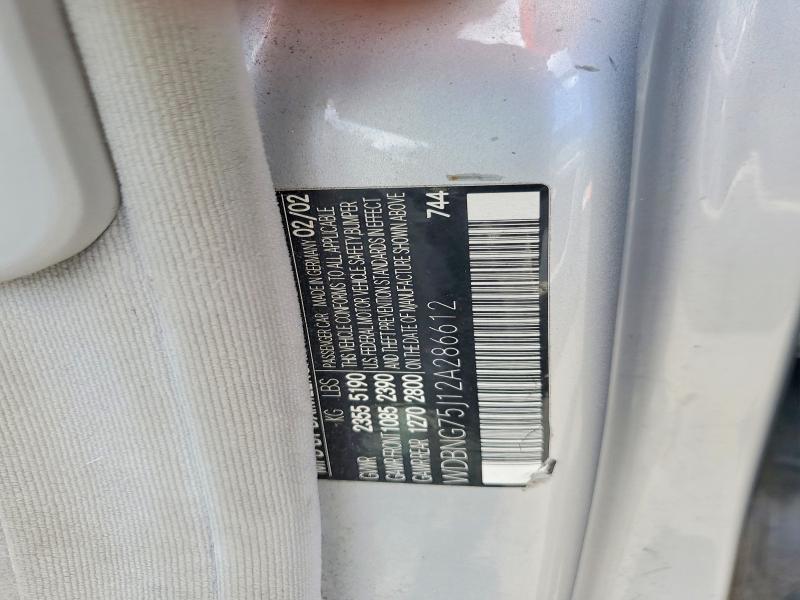 2002 Mercedes-benz S მანქანა იყიდება აუქციონზე, vin: WDBNG75J12A286612, აუქციონის ნომერი: 57944466