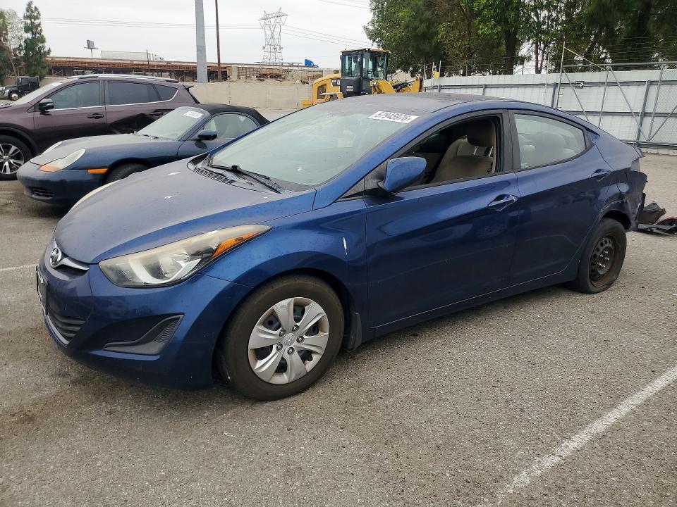 57945976 :رقم المزاد ، 5NPDH4AE9GH780072 vin ، 2016 Hyundai Elantra مزاد بيع