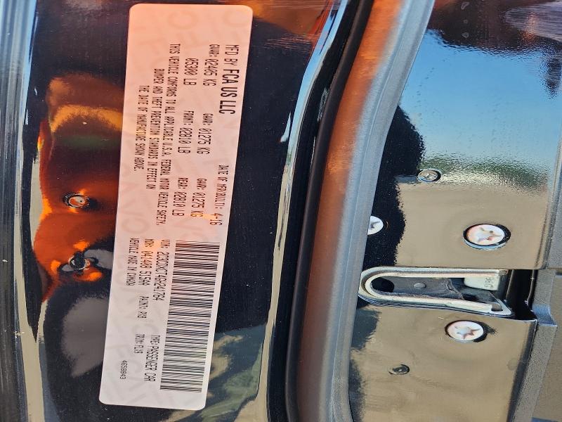 58265916 :رقم المزاد ، 2C3CDXCT4GH241764 vin ، 2016 Dodge Charger مزاد بيع