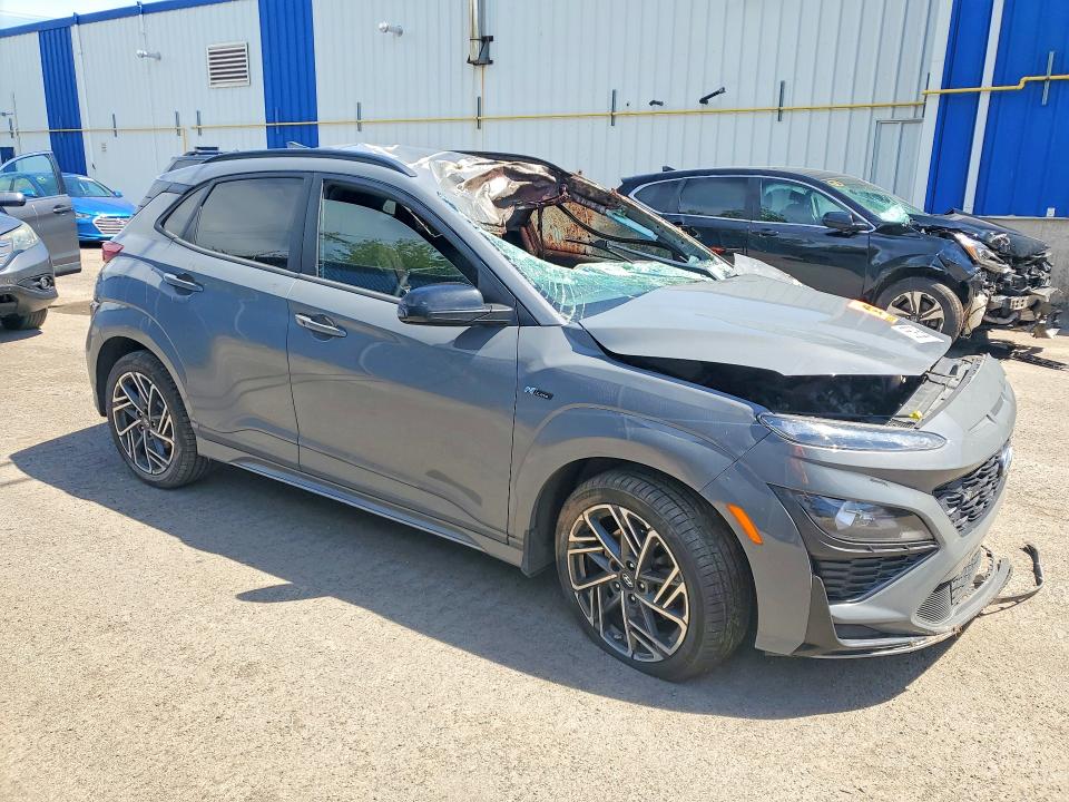 2022 Hyundai Kona მანქანა იყიდება აუქციონზე, vin: KM8K3CA30NU821539, აუქციონის ნომერი: 55926946
