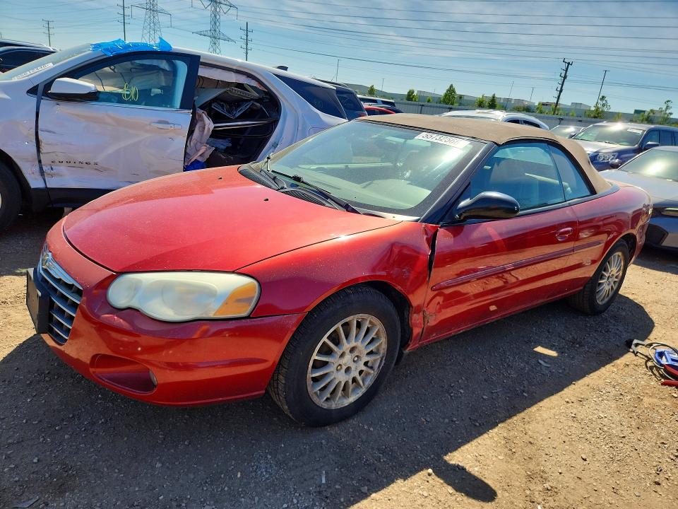 55732566 :رقم المزاد ، 1C3EL55R16N153889 vin ، 2006 Chrysler Sebring مزاد بيع