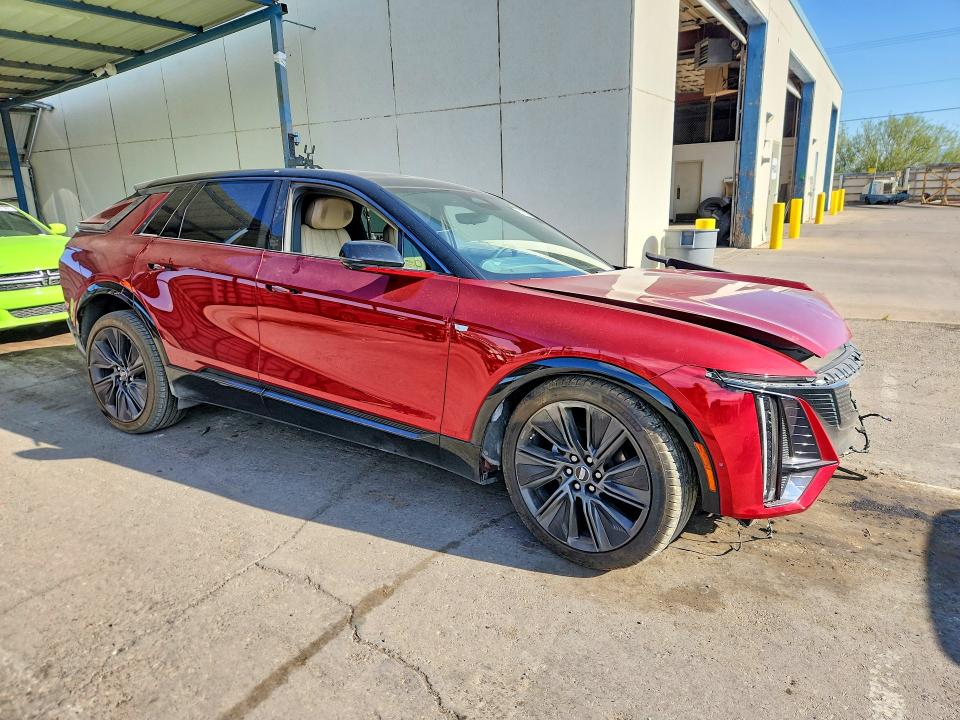 2024 Cadillac Lyriq მანქანა იყიდება აუქციონზე, vin: 1GYKPWRL4RZ135022, აუქციონის ნომერი: 58887816