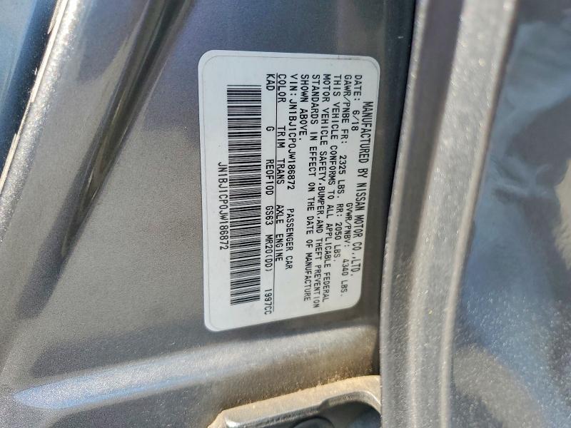 Продаж на аукціоні авто 2018 Nissan Rogue Sport, vin: JN1BJ1CP0JW186872, номер лоту: 55704636