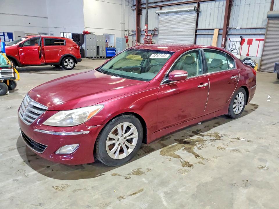 2013 Hyundai Genesis მანქანა იყიდება აუქციონზე, vin: KMHGC4DD4DU210217, აუქციონის ნომერი: 58364466
