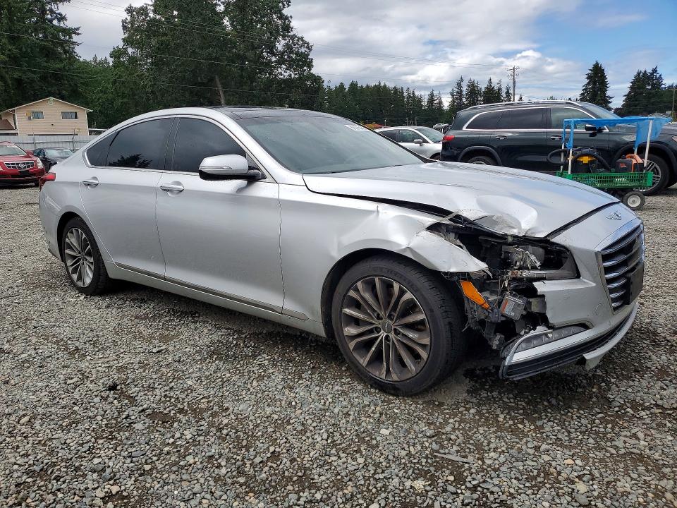 2017 Genesis G80 მანქანა იყიდება აუქციონზე, vin: KMHGN4JE6HU185236, აუქციონის ნომერი: 56275436