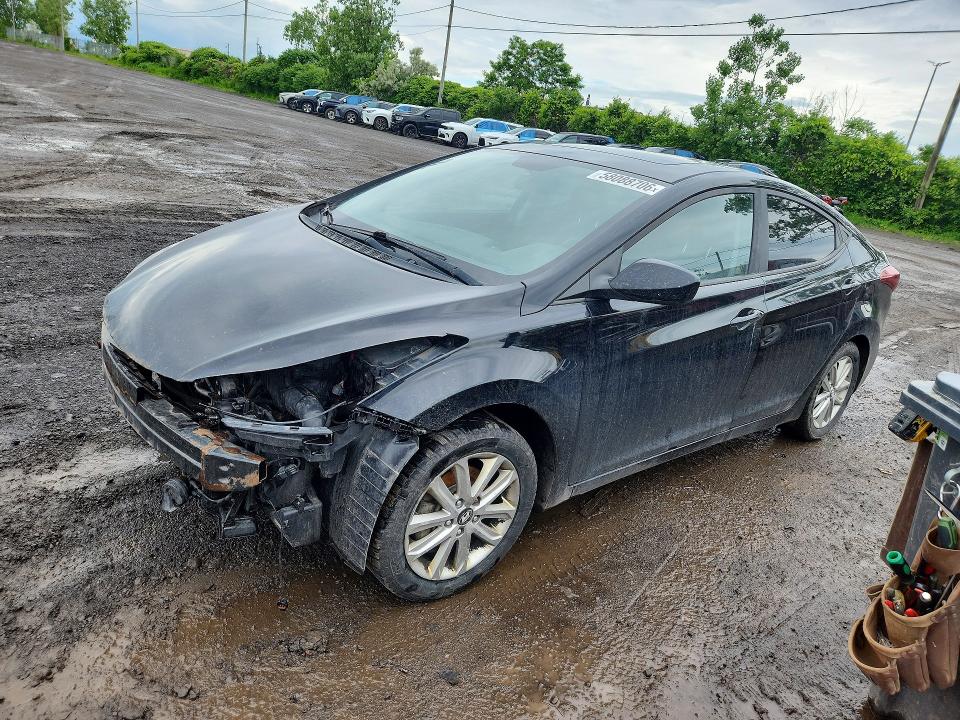 2016 Hyundai Elantra მანქანა იყიდება აუქციონზე, vin: KMHDH4AE6GU591297, აუქციონის ნომერი: 58088706