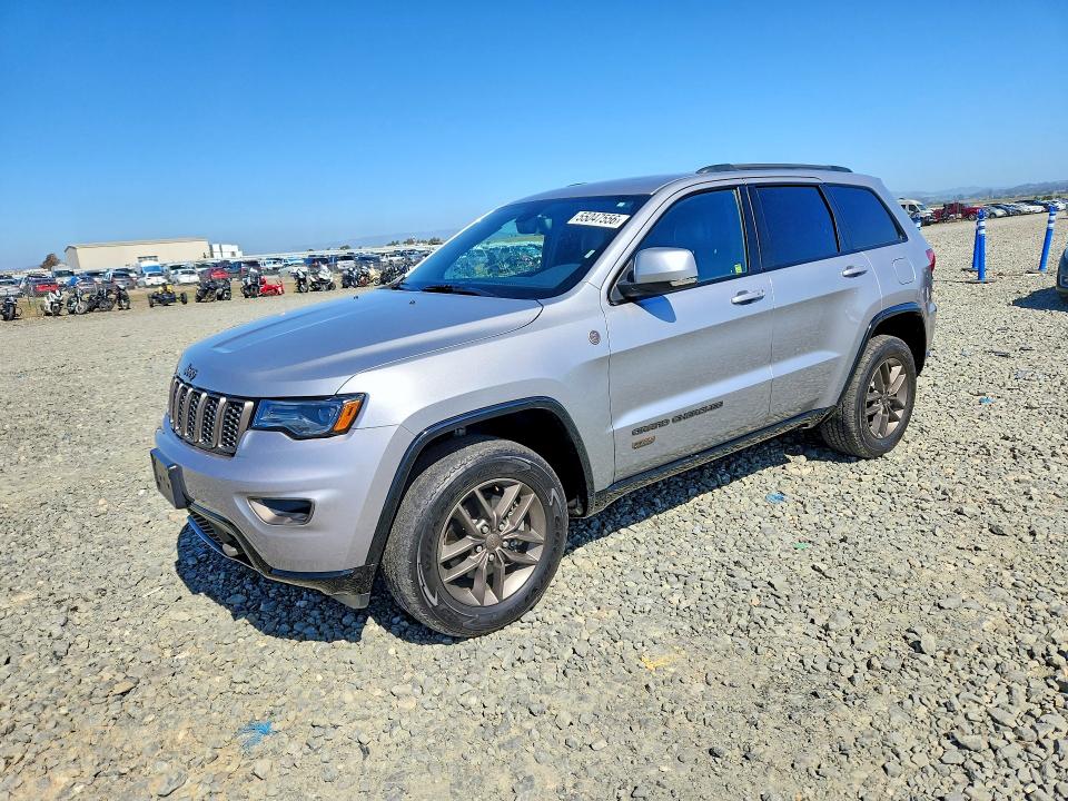 2016 Jeep Grand Cherokee მანქანა იყიდება აუქციონზე, vin: 1C4RJFBG5GC381791, აუქციონის ნომერი: 55047556