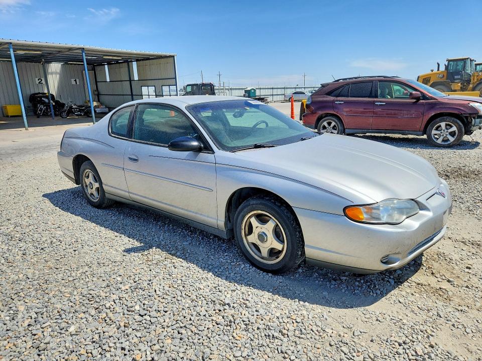 Aukcja sprzedaży 2003 Chevrolet Monte Carlo, vin: 2G1WW12EX39114033, numer aukcji: 56395916