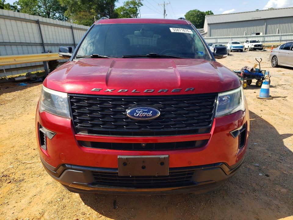 55871876 :رقم المزاد ، 1FM5K8GT2KGA08377 vin ، 2019 Ford Explorer مزاد بيع
