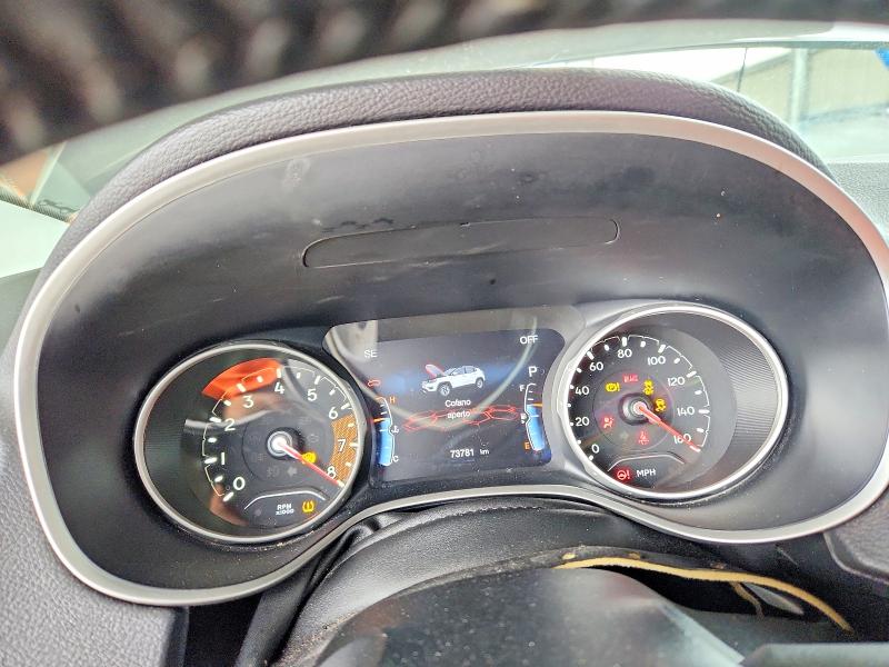 55717316 :رقم المزاد ، 3C4NJCBB7MT531885 vin ، 2021 Jeep Compass مزاد بيع