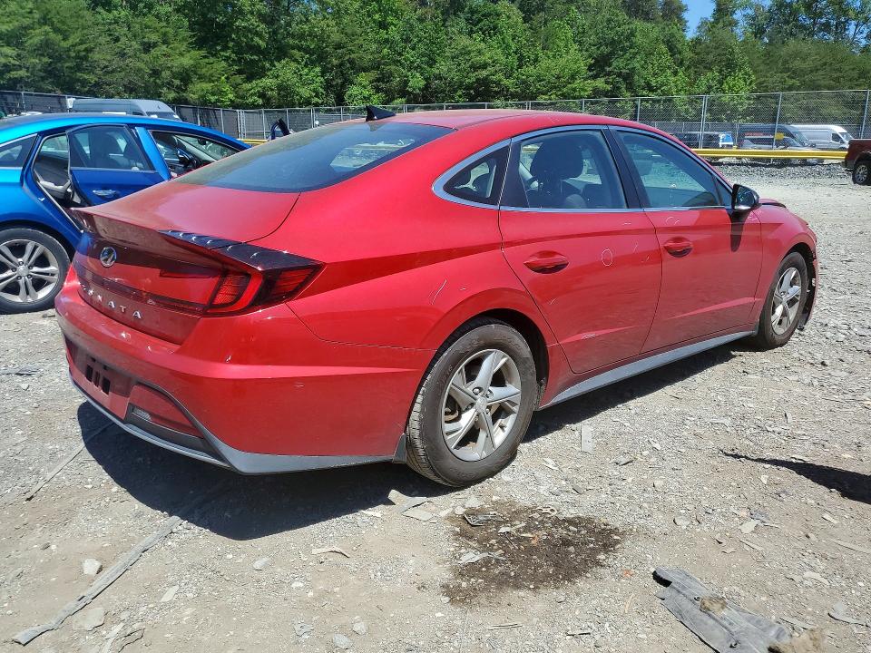 55821306 :رقم المزاد ، 5NPEG4JA5MH104783 vin ، 2021 Hyundai Sonata مزاد بيع