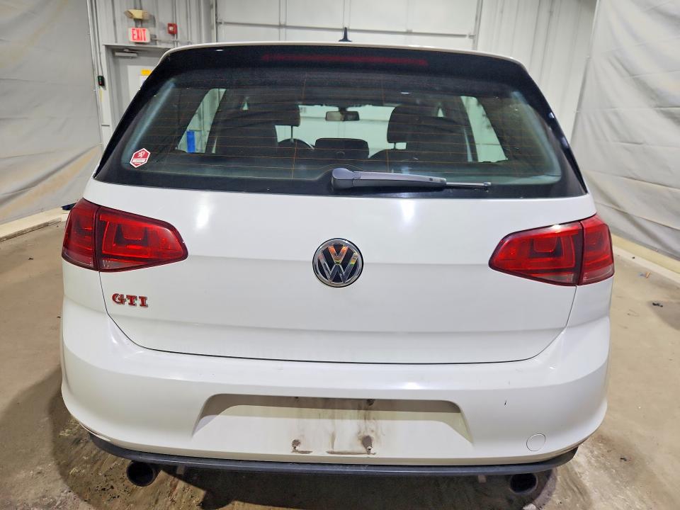 2017 Volkswagen Gti მანქანა იყიდება აუქციონზე, vin: 3VW447AU4HM032505, აუქციონის ნომერი: 58606556