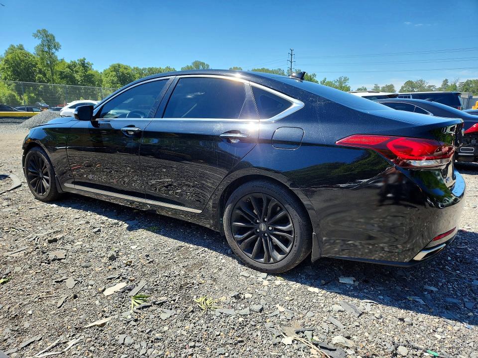 Auction sale of the 2017 Genesis G80, vin: KMHGN4JE7HU172205, lot number: 58108536