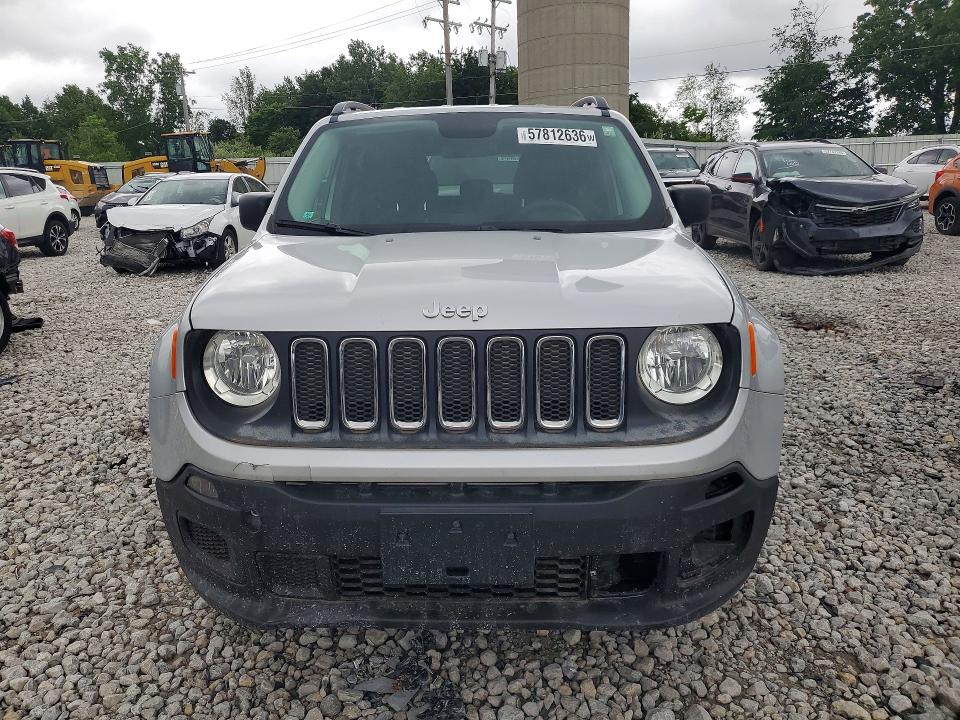 Продаж на аукціоні авто 2017 Jeep Renegade, vin: ZACCJBAH0HPF26399, номер лоту: 57812636