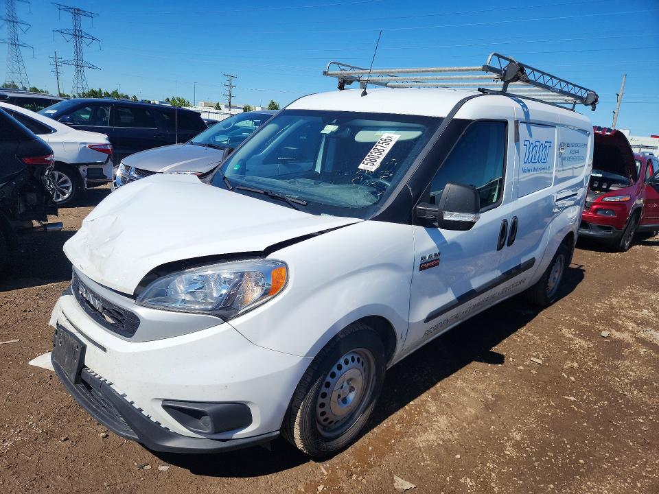 58038756 :رقم المزاد ، ZFBHRFAB2N6W92409 vin ، 2022 Ram Promaster City مزاد بيع