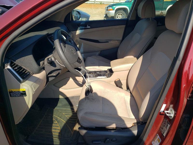 58268646 :رقم المزاد ، KM8J3CA24HU291311 vin ، 2017 Hyundai Tucson مزاد بيع