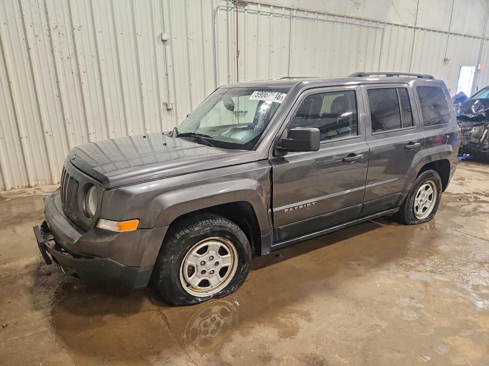 Aukcja sprzedaży 2016 Jeep Patriot, vin: 1C4NJPBB7GD502825, numer aukcji: 59062646