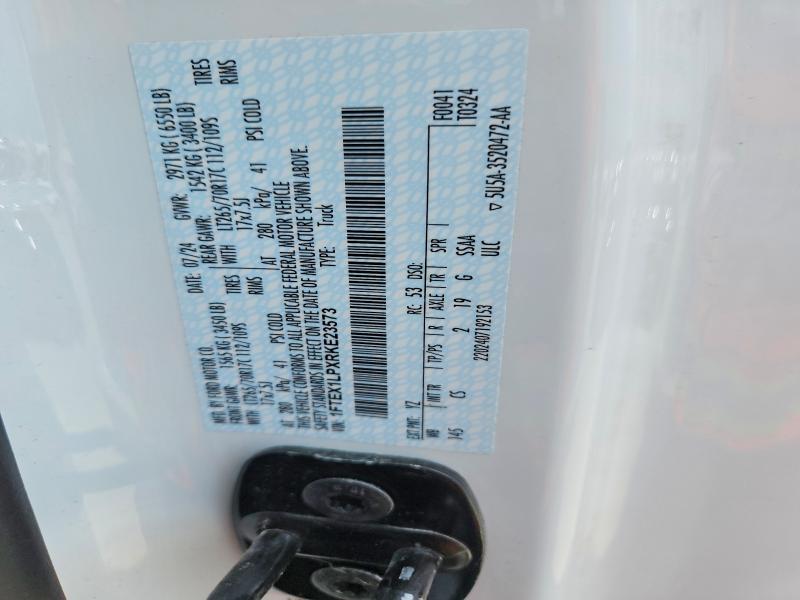 Продажа на аукционе авто 2024 Ford F150, vin: 1FTEX1LPXRKE23573, номер лота: 58001596