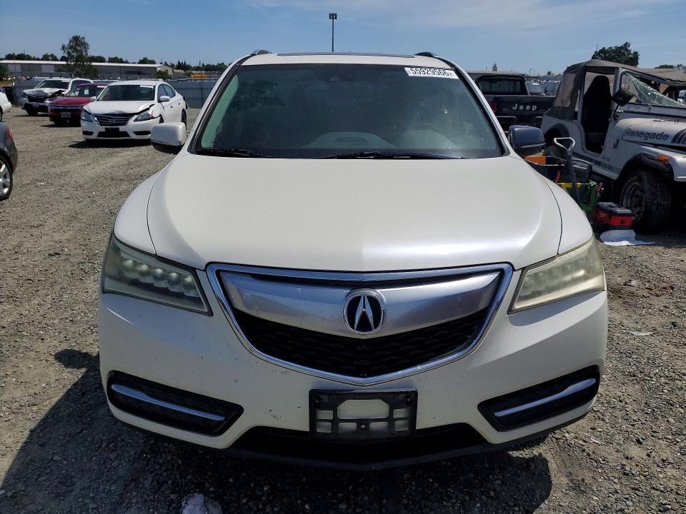 Продажа на аукционе авто 2014 Acura Mdx, vin: 5FRYD4H49EB045564, номер лота: 55929566