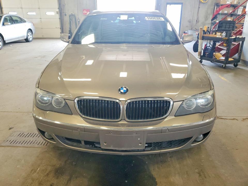 2006 Bmw 750 მანქანა იყიდება აუქციონზე, vin: WBAHL83556DT02687, აუქციონის ნომერი: 55890306
