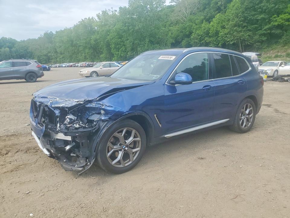Продаж на аукціоні авто 2022 Bmw X3, vin: 5UX53DP01N9J37525, номер лоту: 56800656