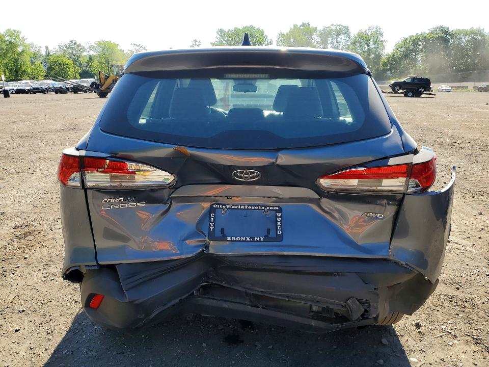 2025 Toyota Corolla Cross მანქანა იყიდება აუქციონზე, vin: 7MUAAABG7SV142613, აუქციონის ნომერი: 56109176