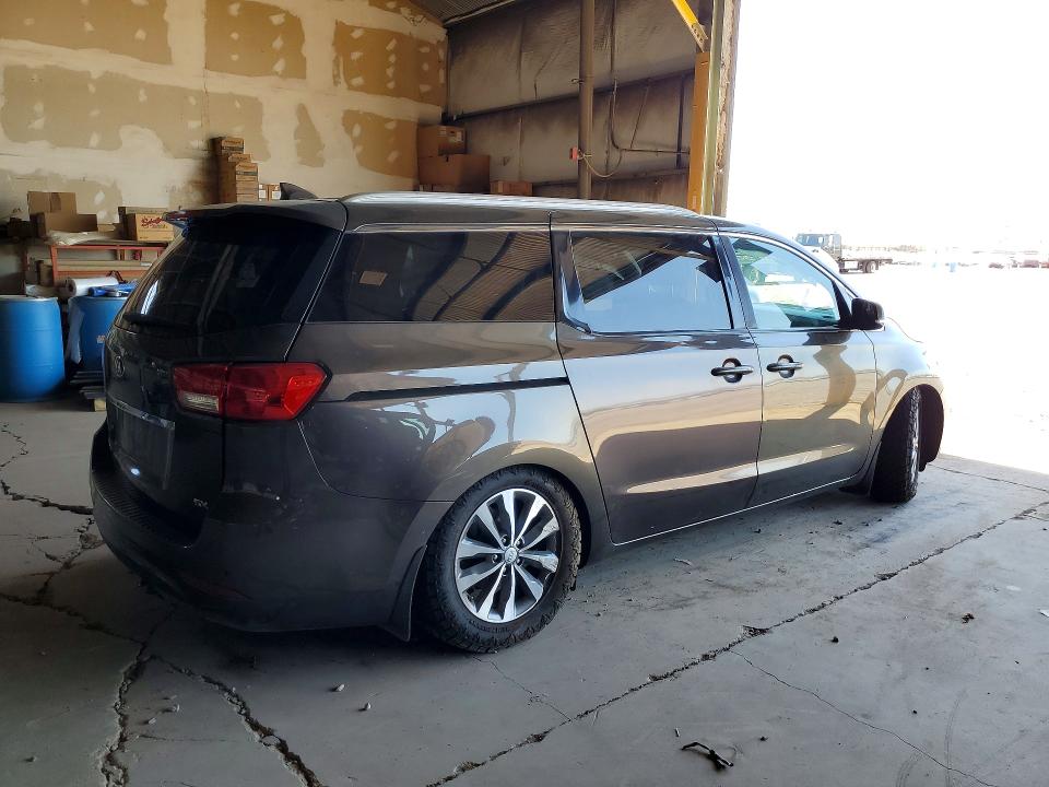 2016 Kia Sedona მანქანა იყიდება აუქციონზე, vin: KNDMC5C19G6185358, აუქციონის ნომერი: 57494836