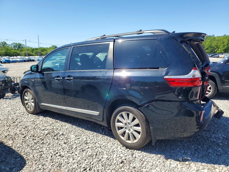 Продажа на аукционе авто 2017 Toyota Sienna, vin: 5TDDZ3DC8HS155322, номер лота: 55509396