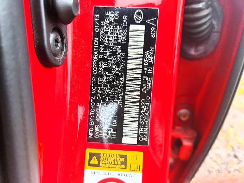 Продаж на аукціоні авто 2014 Lexus Ct, vin: JTHKD5BH2E2175714, номер лоту: 58593336