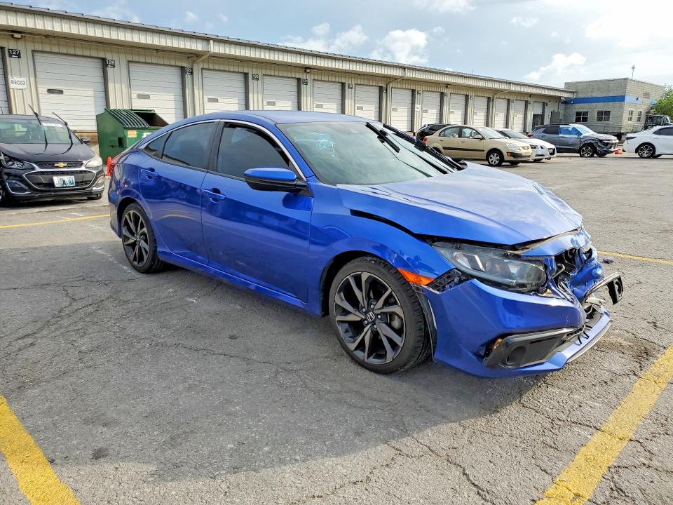 Aukcja sprzedaży 2020 Honda Civic, vin: 2HGFC2F83LH504716, numer aukcji: 57126186