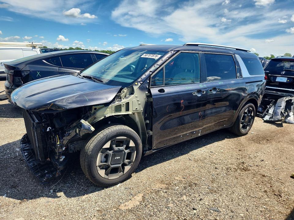 2025 Kia Carnival მანქანა იყიდება აუქციონზე, vin: KNDNC5K39S6458735, აუქციონის ნომერი: 58707876