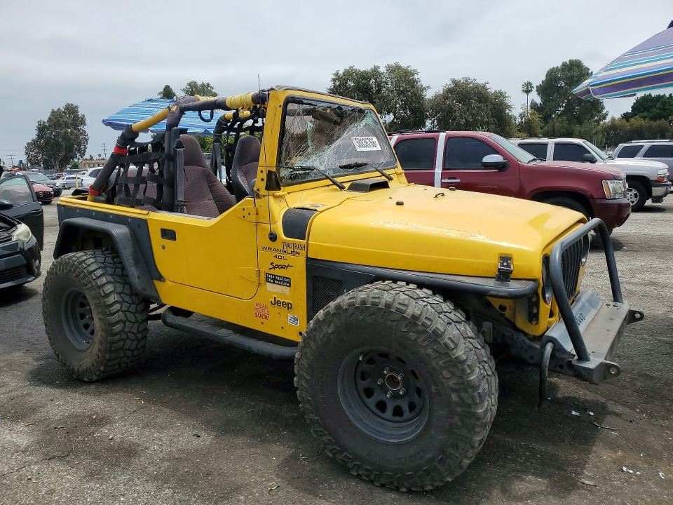 Продаж на аукціоні авто 2000 Jeep Wrangler / Tj, vin: 1J4FA49S0YP738560, номер лоту: 58836766