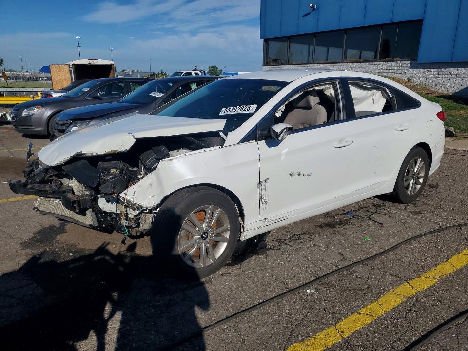 58382826 :رقم المزاد ، 5NPE24AF2HH581140 vin ، 2017 Hyundai Sonata مزاد بيع
