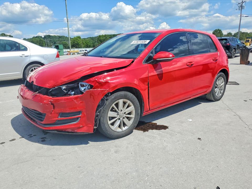 2016 Volkswagen Golf მანქანა იყიდება აუქციონზე, vin: 3VW217AU1GM035120, აუქციონის ნომერი: 57831536