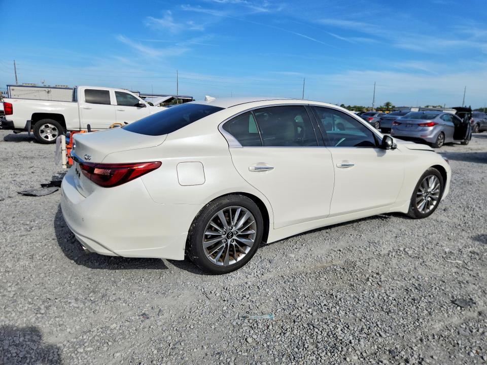 2024 Infiniti Q50 მანქანა იყიდება აუქციონზე, vin: JN1EV7BP0RM600097, აუქციონის ნომერი: 57727696