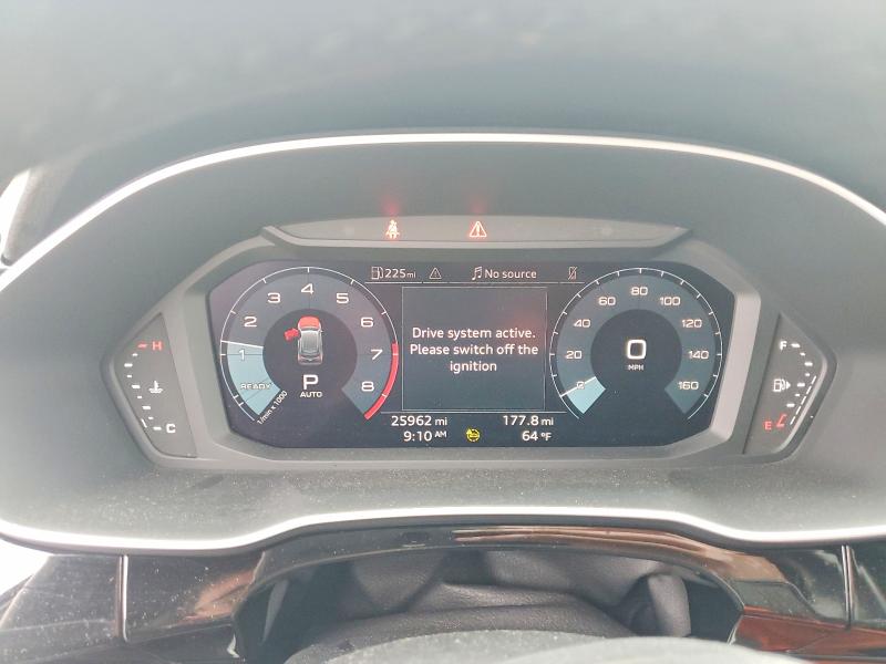 Aukcja sprzedaży 2024 Audi Q3, vin: WA1EECF33R1121049, numer aukcji: 57923666
