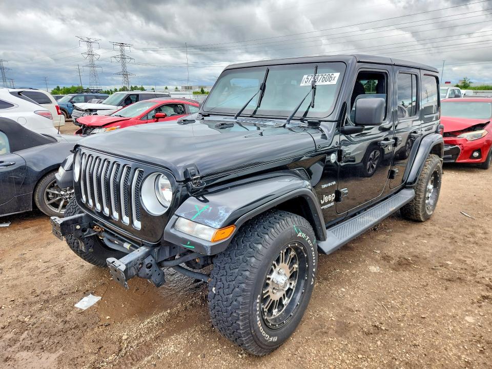 2021 Jeep Wrangler Unlimited მანქანა იყიდება აუქციონზე, vin: 1C4HJXENXMW539774, აუქციონის ნომერი: 57587606