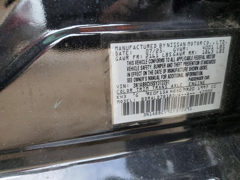 56148986 :رقم المزاد ، 3N1AB8CV9SY372291 vin ، 2025 Nissan Sentra مزاد بيع