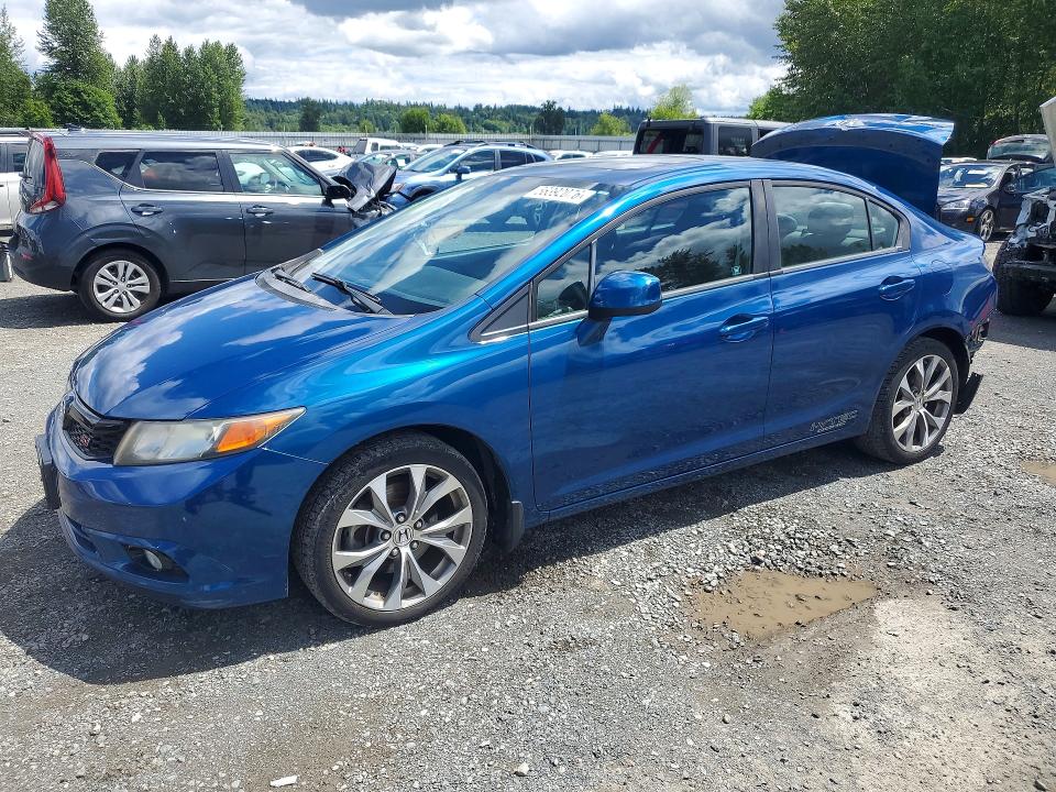 Продаж на аукціоні авто 2012 Honda Civic, vin: 2HGFB6E55CH702571, номер лоту: 56392076