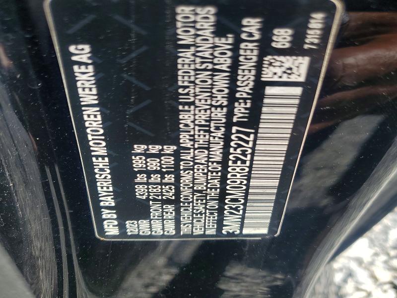 Продажа на аукционе авто 2024 Bmw 230i, vin: 3MW23CM09R8E25227, номер лота: 55790866
