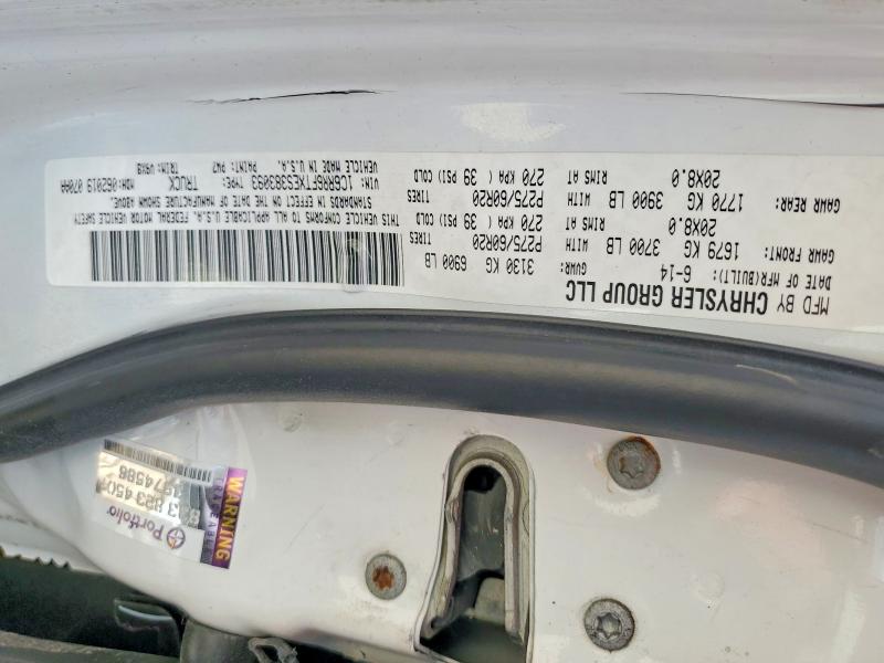 55604346 :رقم المزاد ، 1C6RR6FTXES383093 vin ، 2014 Ram 1500 مزاد بيع