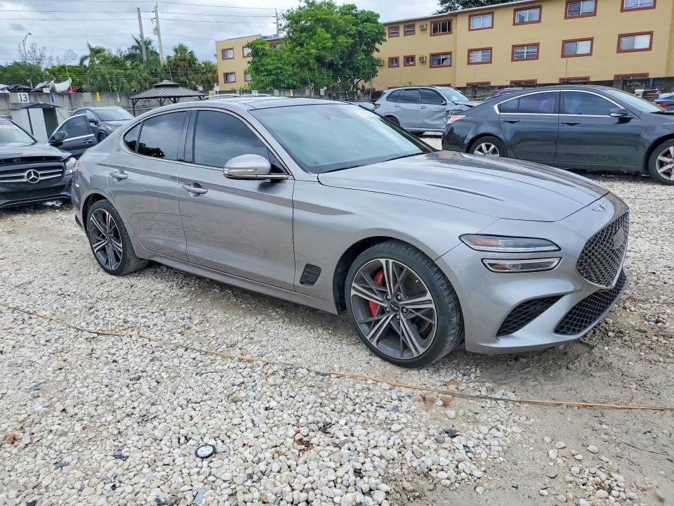 56164406 :رقم المزاد ، KMTG54SE5RU141301 vin ، 2024 Genesis G70 مزاد بيع