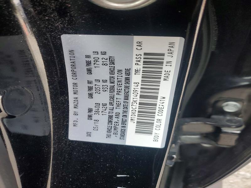 Продажа на аукционе авто 2019 Mazda Cx-3, vin: JM1DKDC73K1409148, номер лота: 59134686